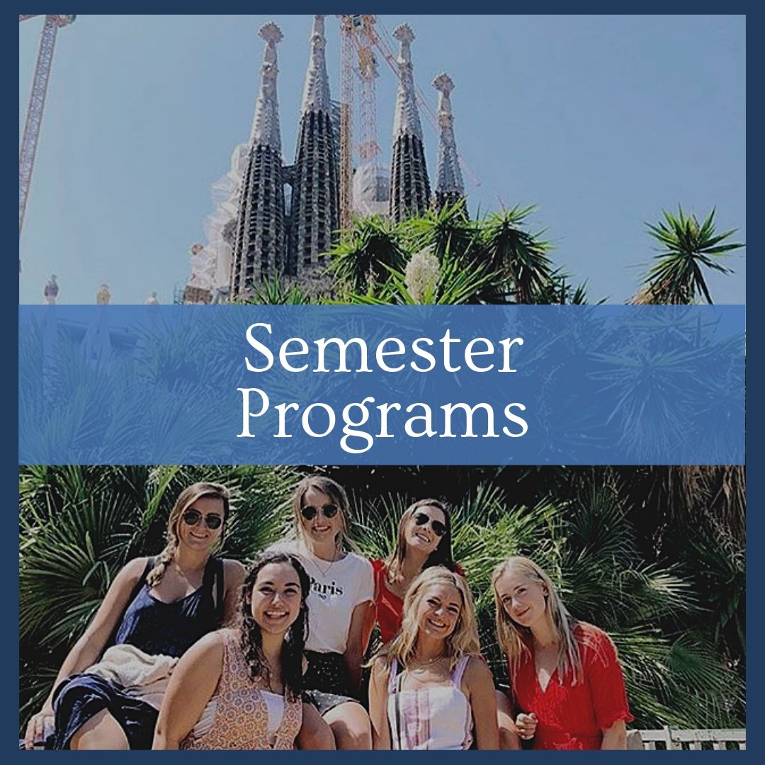 Students studying abroad